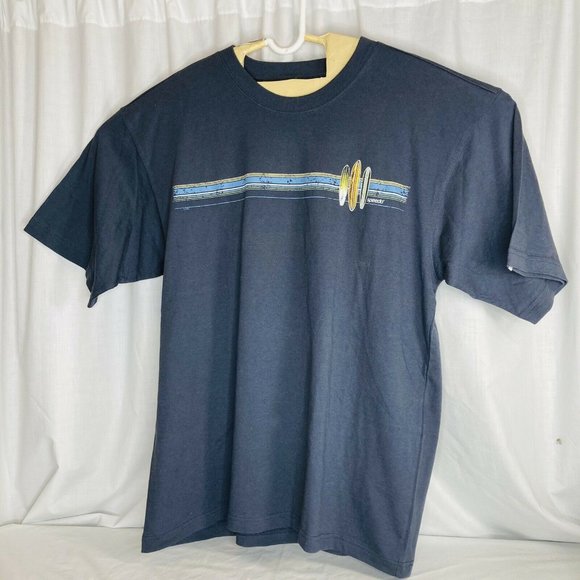 Speedo Other - Speedo Surfer Surfboards T Shirt Embroidered Double Sided Blue XXL Beach Cotton